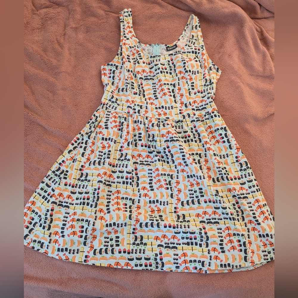 sushi rockabilly dress - Picture 3 of 7